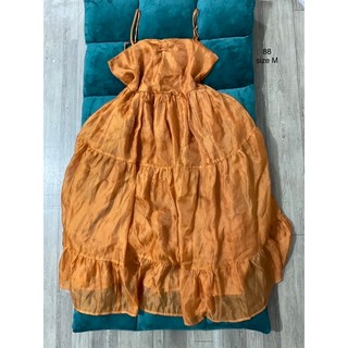 đầm baby doll voan tơ dáng dài mềm mại