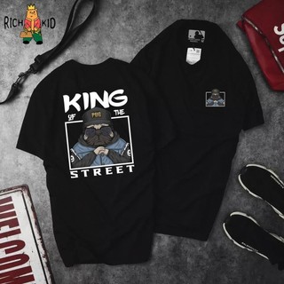 Áo thun nữ cổ tròn chú chó snoopy from rộng giá rẻ, áo phông king of the street unisex !