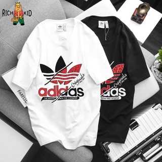 Áo thun adidas nam nữ unisex họa tiết cao cấp 100% cotton phong cách hàn quốc !