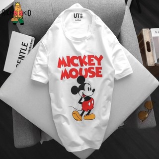 Áo Phông In Hình Mickey Mouse Nam Nữ Chính Hãng 100% Cotton !