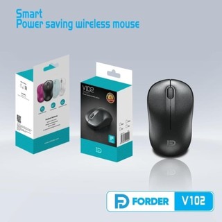 Chuột không dây wireless Forder V102 cho laptop và máy tính siêu tiết kiệm pin xài 12 tháng nhiều màu -Giá rẻ