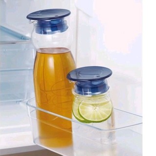Bình nước thủy tinh chịu nhiệt Iwaki 1.3L, mỏng nhẹ, sang trọng, chịu sốc nhiệt nóng lạnh, nhập khẩu Thái Lan