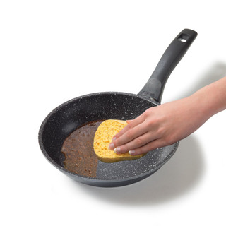 Chảo chiên chống dính phủ đá Stoneline 20cm/ 24cm/28cm, dùng trên bếp từ, bếp gas, bếp hồng ngoại