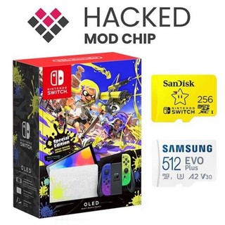 [Mã 159THANTHIET750K giảm 8% đơn 3000K] Máy Nintendo Switch OLED Model H.A.C.K Mod Chip