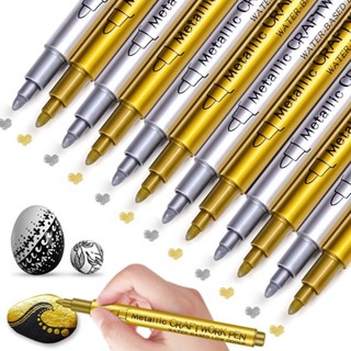  Bút nhũ viết thiệp Metallic kim tuyến vàng bạc ngòi 1.5mm viết thiệp DIY calligraphy viết lên ảnh in GN550 CN560 