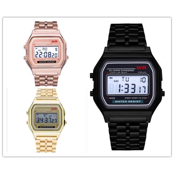 Đồng hồ Casio WOMEN/MEN Classic A159 Jam Tangan