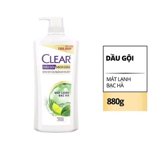 Dầu gội sạch gàu Clear 880g