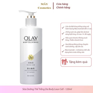 Sữa Dưỡng Thể Trắng Da OLAY Vitamin B3+ Retinol/Vitamin C Olay Bright Ultra Whitening