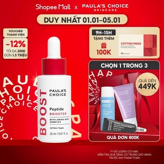 Tinh chất làm săn da chứa Peptide Paula's Choice Peptide Booster 20ml mã 9550