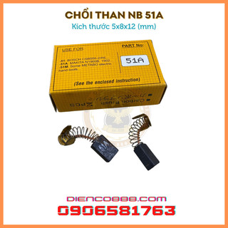 (Chính hãng) Chổi than 51A NB 5x8x12mm