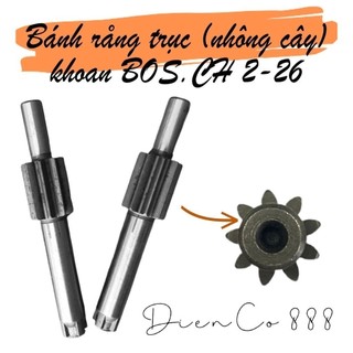 Nhông bánh răng trục (nhông cây) khoan bê tông BOSCH 2-26 - Tặng 1 vòng bi (Toothed Shaft)