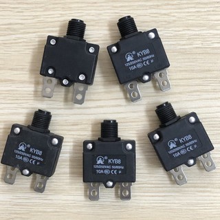 Công tắc máy rửa xe mini nút từ cao cấp - Rơ-le nhiệt 15A và 20A
