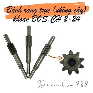 Nhông bánh răng trục (nhông cây) khoan bê tông BOSCH 2-24 - Tặng 1 vòng bi (Toothed Shaft)