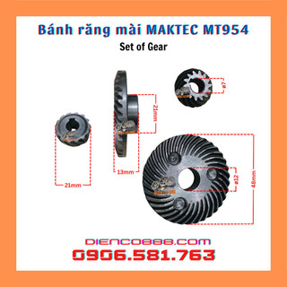 Bộ nhông bánh răng mài Maktec 954 và 951