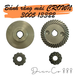 (Set of Gear) Bộ nhông bánh răng mài CROWN CT13322, CT3005 (2 chi tiết)