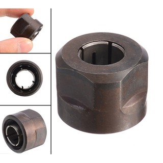 Bộ ốc rọ soi kẹp mũi máy phay gỗ 12.7mm Makita, DCA AMR12 (Collet Nut and Collet Cone)