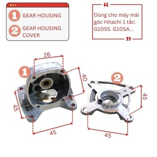 Bộ đầu nhôm mài Hitachi - Hikoki 1 G10SF, G10SS, DCA ASM04-100B (3 chi tiết)