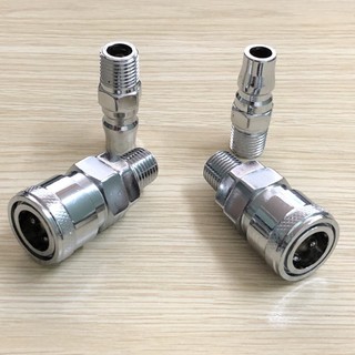 (Combo 2 bộ) đầu nối hơi máy nén khí chống thoát hơi tối đa - Có 3 loại