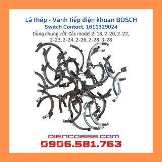 (10 cái) lá thép khoan bê tông BOSCH 2-18, 2-20, 2-22, 2-23, 2-24, 2-26, 2-28 (Switch Contact, 1611329024)