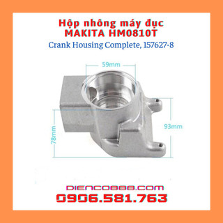 Hộp nhông đục Makita 0810 (CRANK HOUSING COMPLETE, 157627-8)
