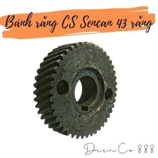 (Helical Gear 43) Nhông bánh răng cắt sắt Sencan 43 răng kích thước 20x61x17mm
