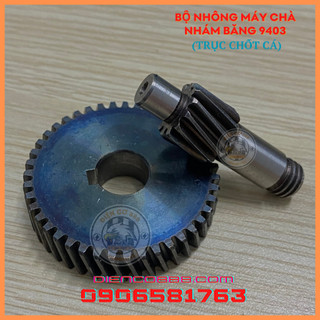 (Set of Gear) Bộ nhông bánh răng chà nhám tăng MAKITA 9403, DCA AST610 (2 chi tiết)
