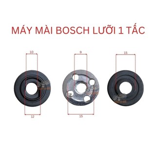 (Combo 5 bộ) tán kẹp lưỡi long đền đồng xu máy mài góc lưỡi 1 tấc (100mm - 4") BOSCH và MAKITA