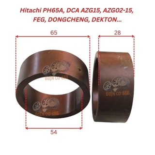 Bạc nứt đục Hitachi PH-65A có kèm vòng đệm cao su (Mouth & Mouth Cover)