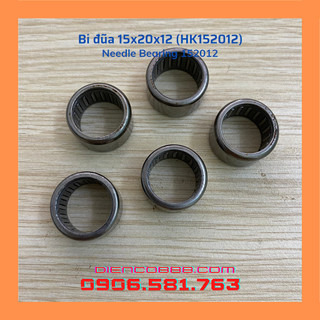 (Combo 2 cái) Ổ bi đũa - Bạc đạn kích thước 15x20x12mm - Needle Bearing HK152012