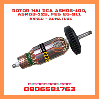 Rotor mài DCA ASM06-100 - Tặng chổi than