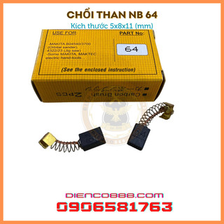Chổi than 64 nb 5x8x11 mm