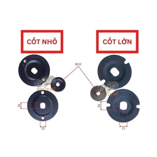 Bộ tán đồng xu long đền kẹp lưỡi máy cắt sắt - Có 2 loại cốt 17mm và 26mm