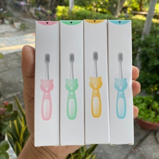 Bàn chải đánh răng sợi lông tơ siêu mềm cho bé