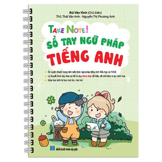 Sách - take note! sổ tay ngữ pháp tiếng anh - bùi văn vinh, thái vân anh, nguyễn thị phương anh