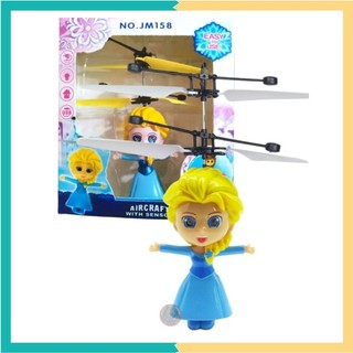 Búp bê bay Cảm Ứng Mẫu Elsa Siêu Nhân - Đôremon - Mẫu đồ chơi bay cảm ứng tay - Dễ chơi cho trẻ em