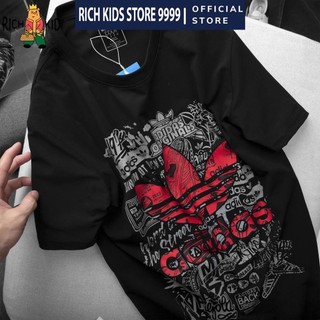 Áo Phông Adidas Nam Nữ Chính Hãng 100% Cotton Adidas Họa Tiết 01 - 03 .