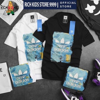 Áo Phông Adidas Thể Thao Tay Ngắn Cổ Tròn, Vải 100% Cotton Mịn Mát, Giá Rẻ - Chất Lượng In Họa Tiết Cao Cấp .