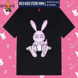 Áo Phông Nam Nữ From Rộng Rabbit Toy Color Chất liệu : 100% cotton Hình in không bong tróc khi giặt máy .