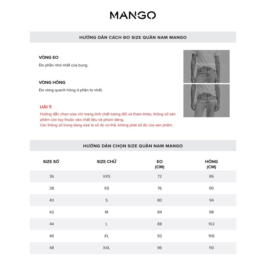 Mango - Quần Jeans Nam Nestor
