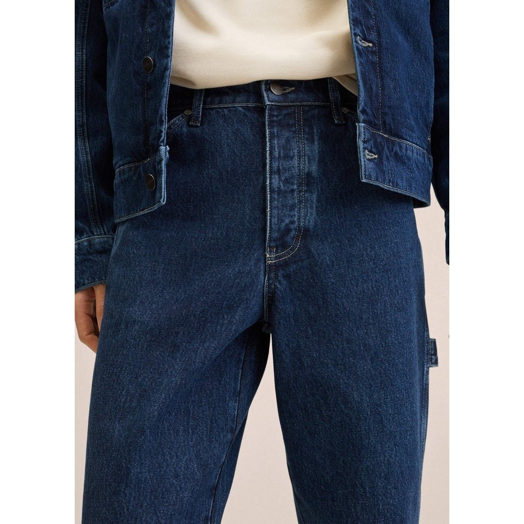 Mango - Quần Jeans Nam Cobalto