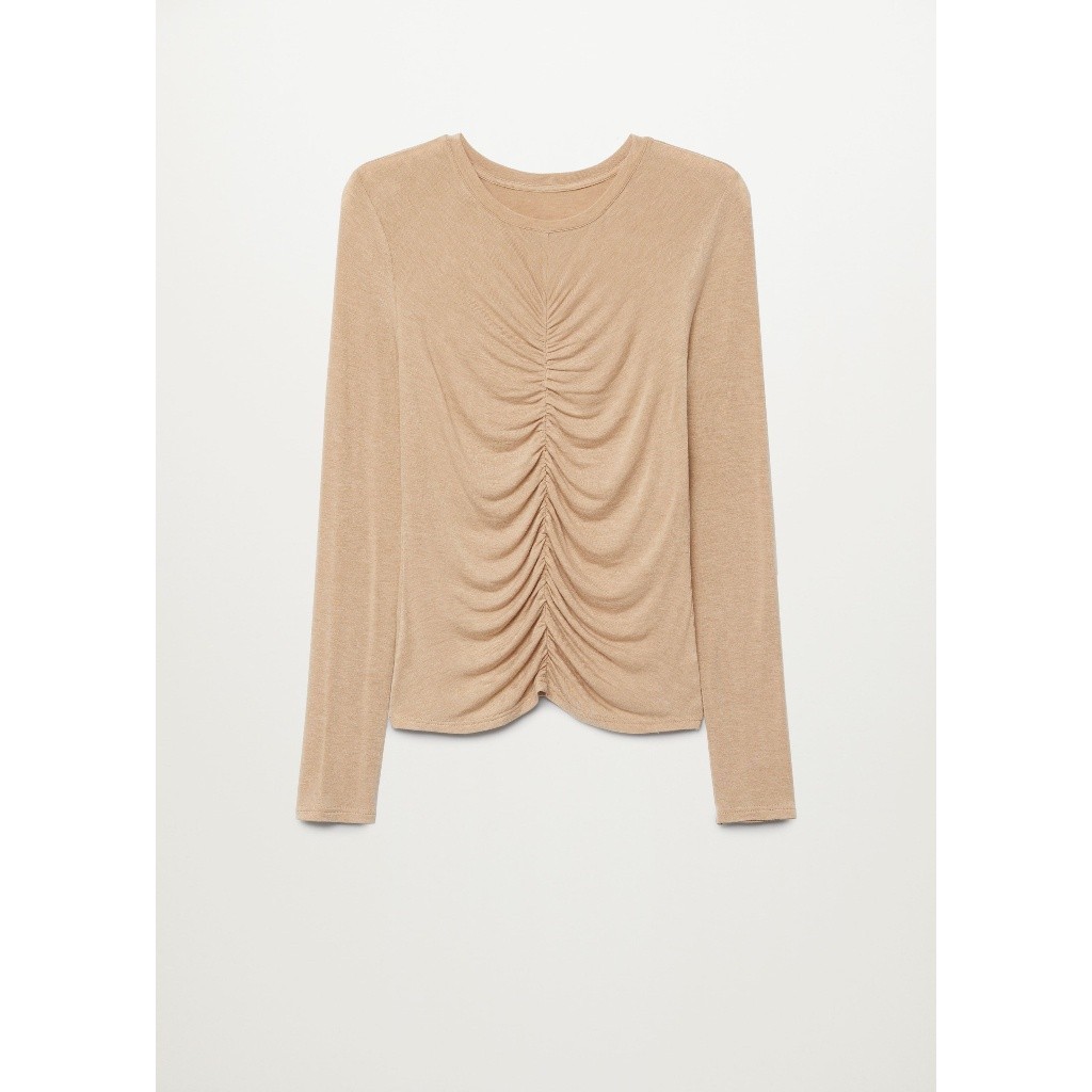 MANGO - Áo Thun Drapi