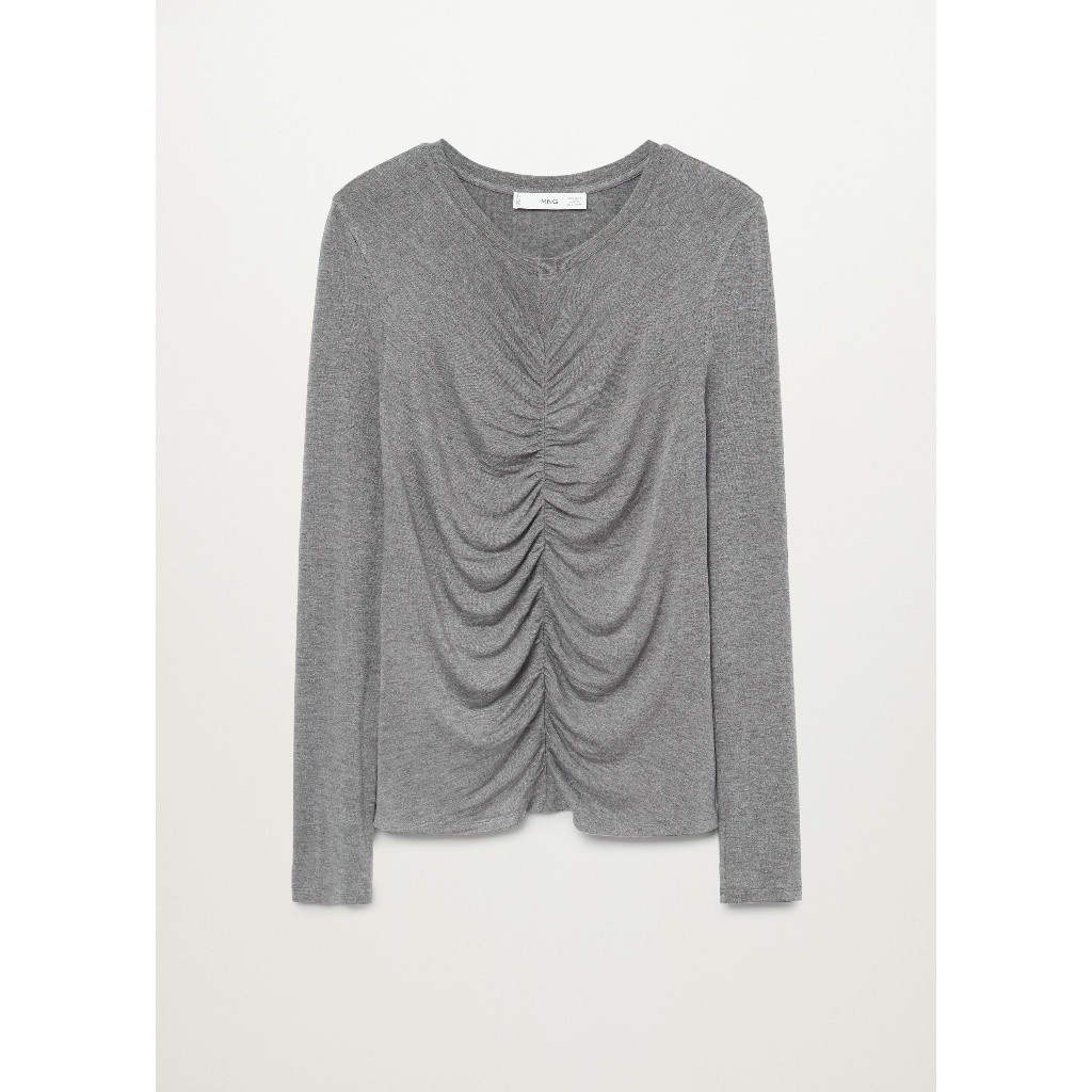 MANGO - Áo Thun Drapi