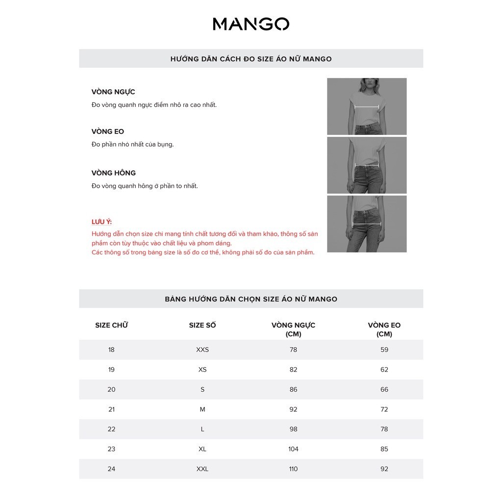 MANGO - Áo Sơ Mi Nữ Limone