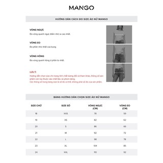 MANGO - Áo Kiểu Nữ Niza