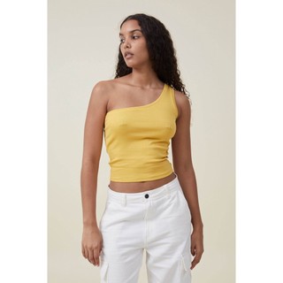 COTTON ON - Áo Thun Cộc Tay Nữ  -  Jamie One Shoulder Cami 2055843-08