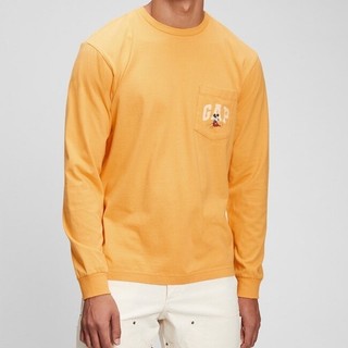 GAP - Áo Thun Tay Dài Nam - Logo - DIS LOGO LS T 777840-02