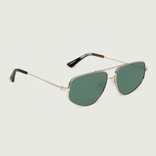 SUNNIES STUDIOS - Kính Mát Gọng Phi Công Rome White Gold Pond Polarized - 60334P-2-2