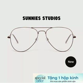 Gọng Kính Cận Sunnies Studios Phi Công Kline Bronze