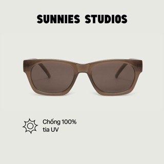 SUNNIES STUDIOS - Kính Mát Gọng Vuông Wolf Taupe - 60320RP-1-1