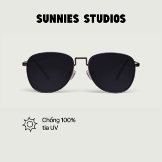 SUNNIES STUDIOS - Kính Mát Gọng Phi Công Shawn Gunmetal F - 60212-14-14